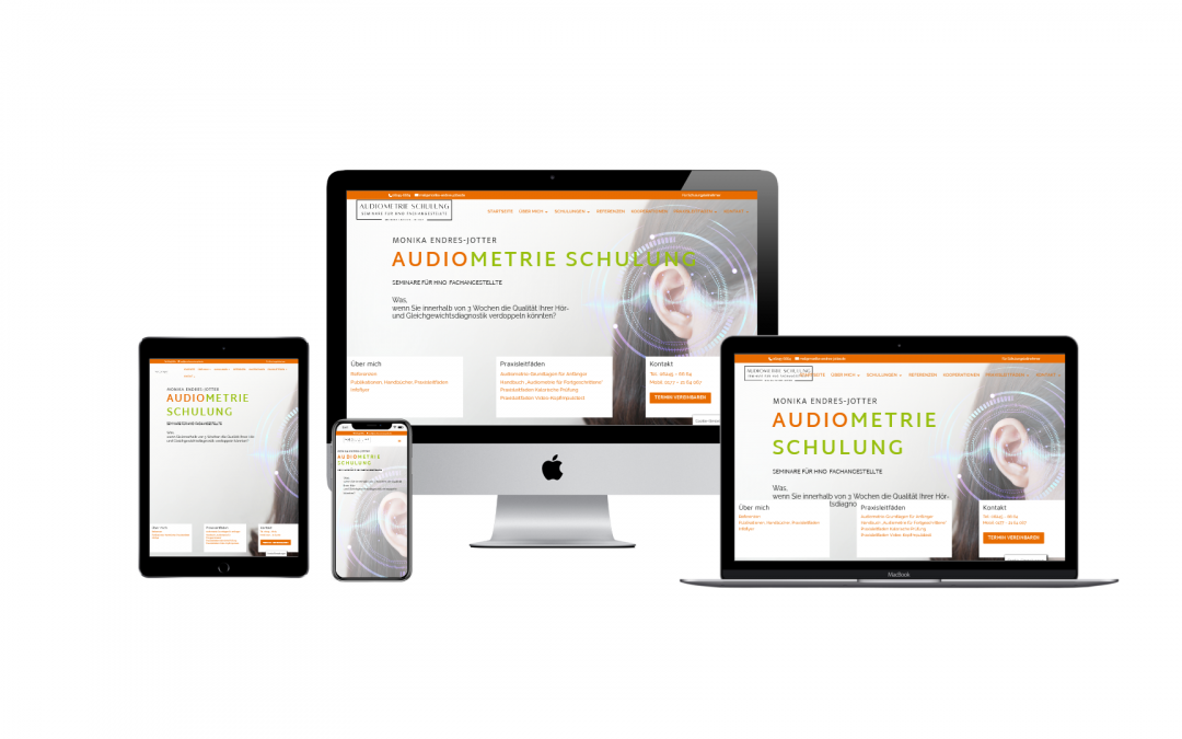 WordPress-Webseite für Seminare