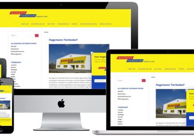 Website Hagemann Tierbedarf