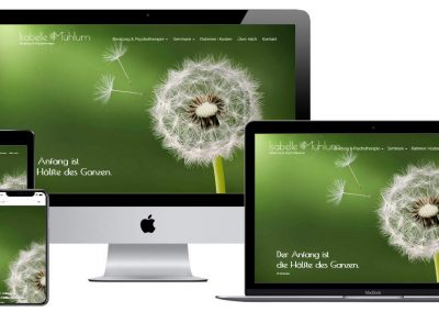 Webseite Beratung und Therapie