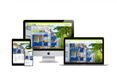 Website für eine Immobilienverwaltung