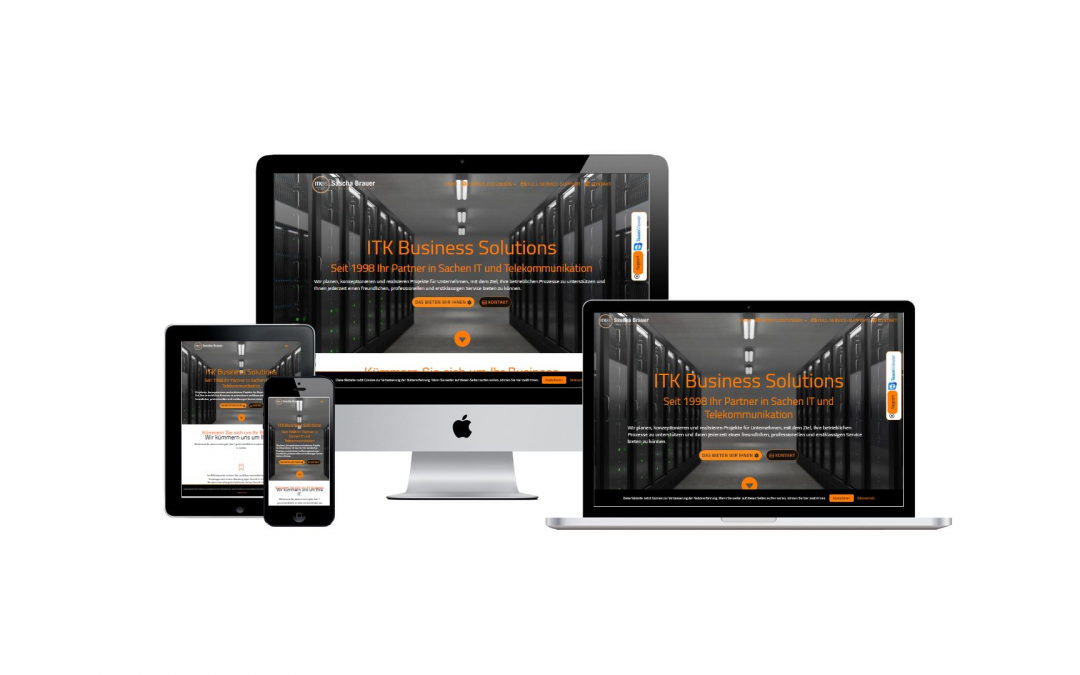 WordPress-Webdesign und -Entwicklung für IT-Dienstleister