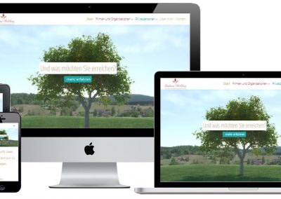Konzept und Entwicklung einer Website auf Basis von WordPress