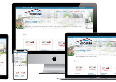 WordPress-Webseite für Bauträger